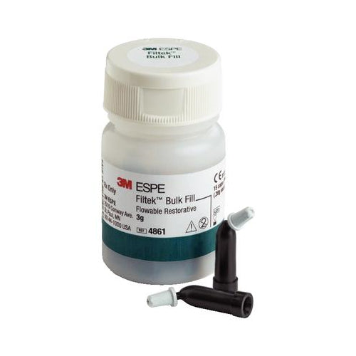 3M ESPE 4861U Filtek Bulk Fill Flowable Restorative Capsules Universal 15/Pk 3M ESPE 4861U Filtek Bulk Fill Flowable Restorative Capsules Universal 15/Pk